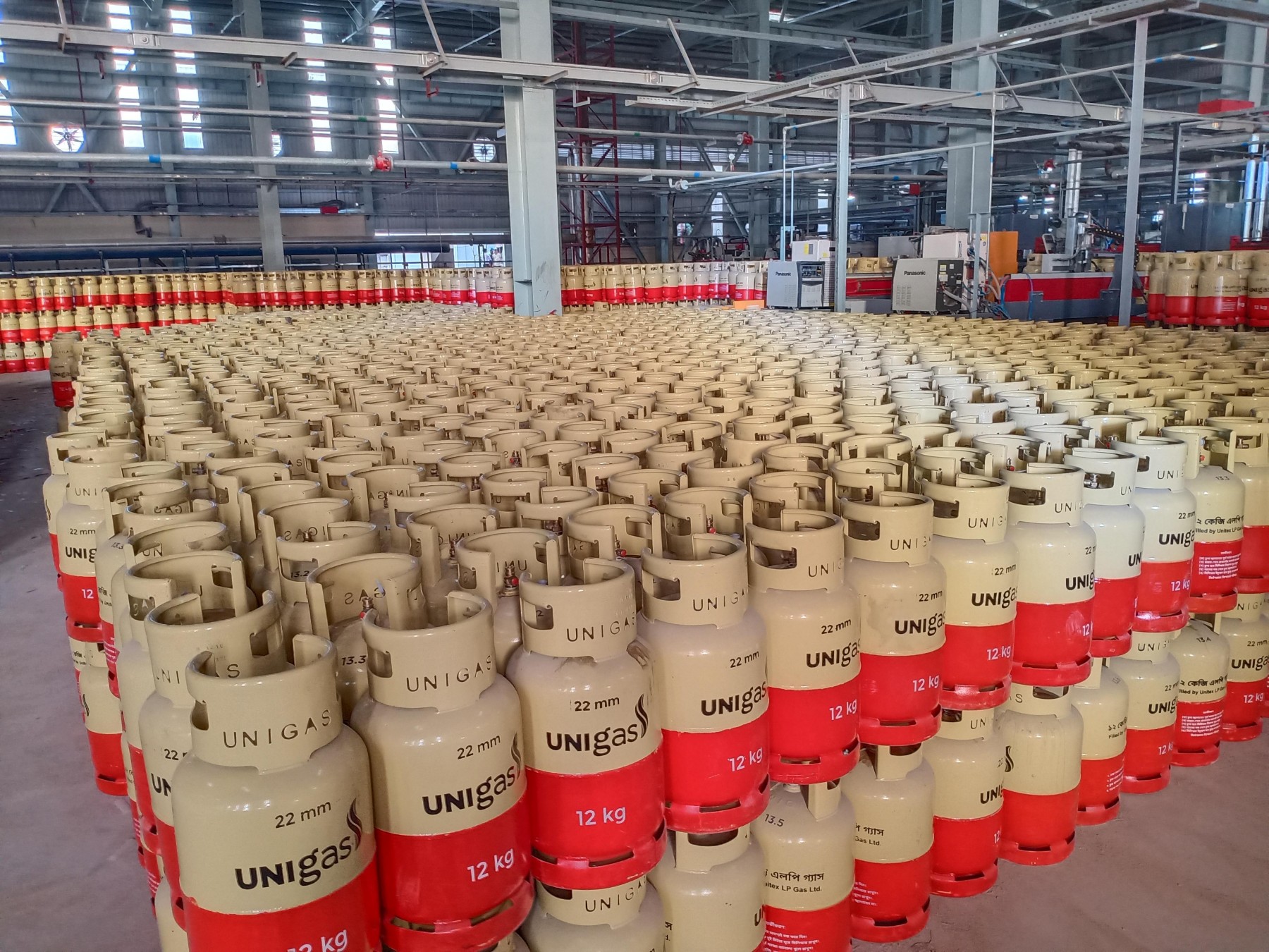 fully automatic propane gas bottle production plant 6